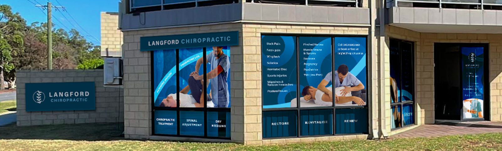 Langford Chiropractic clinic on View Avenue, Langford — minutes from Beckenham WA